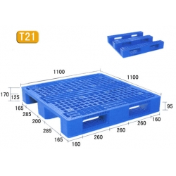 T21-川字网格型塑料托盘