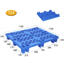 T24-九脚网格轻型塑料托盘