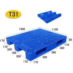 T31-川字网格型塑料托盘